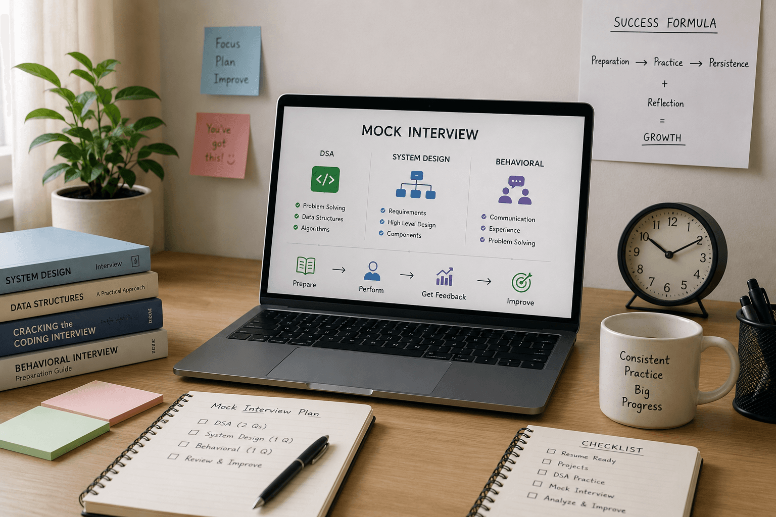 Full mock interview illustration